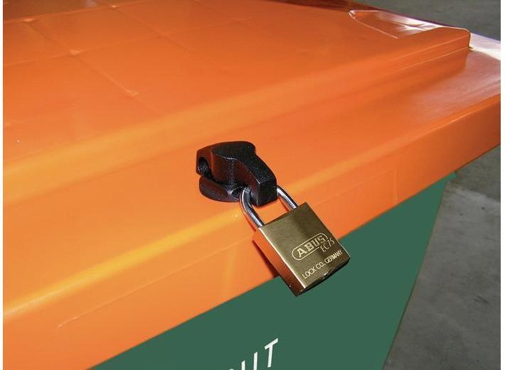 Image du produit Craemer Bac à sable L945xl725xH930 mm 400 l HD-PE vert/orange sans goulotte de prélèvement