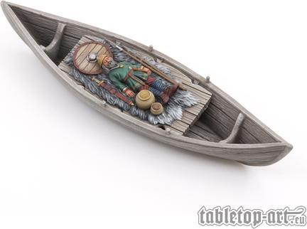 Tabletop-Art Viking Sea Burial