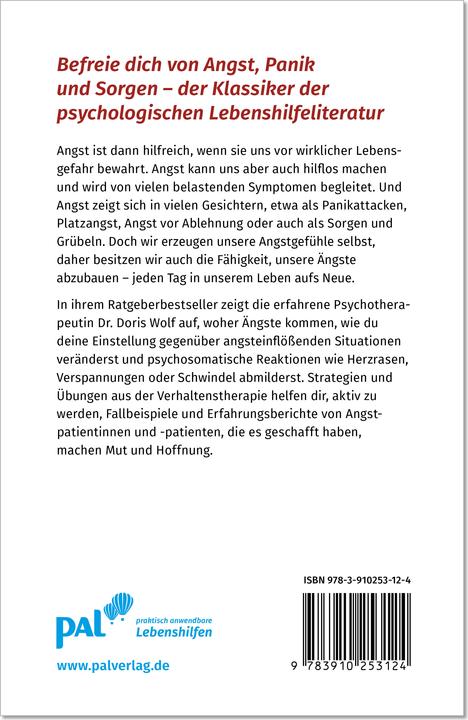 Valeurs nutritives et ingrédients Ängste verstehen und überwinden (Allemand, Doris Wolf, 2024)
