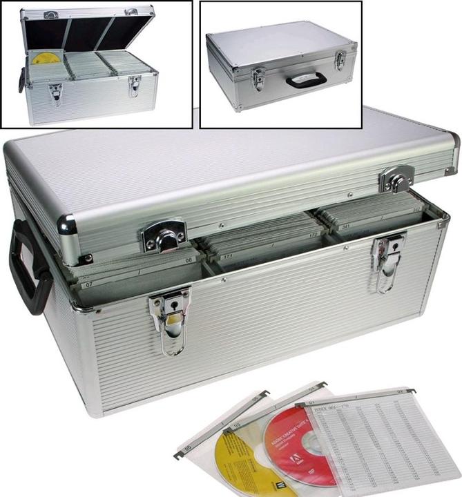 Produktbild Safe CDKoffer 510 Alu (CDs)