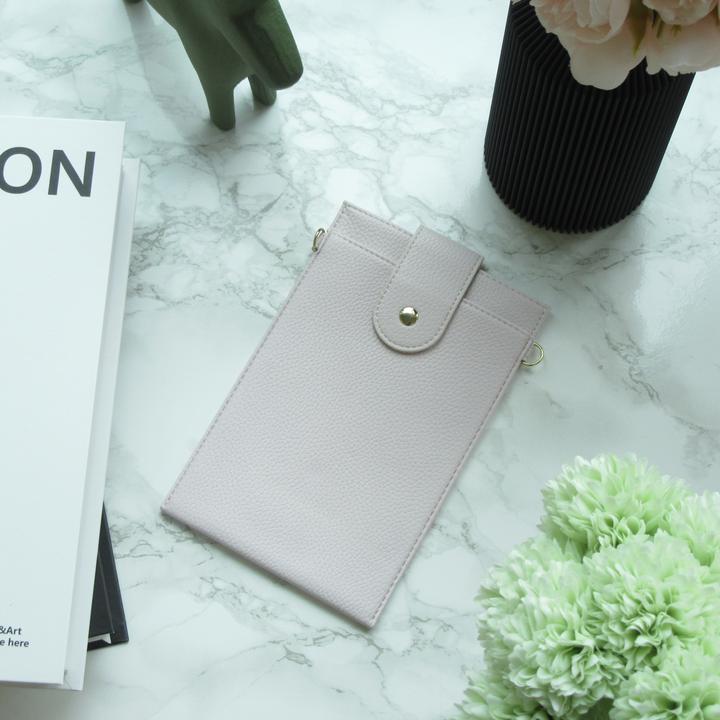 Image du produit PhoneLook Pochette à bandoulière universelle pour smartphone en cuir végétal avec lanière en cuir (végétal)
