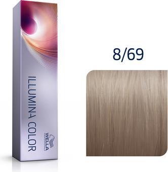 Image du produit Wella Illumina Color 8/69 Blond Clair Violine Fumé 60 ml (8, 69)