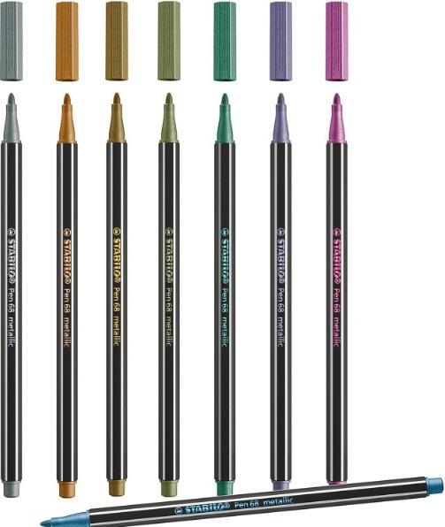 Actual product image STABILO Pen 68 metallic (Pink, 1 x)