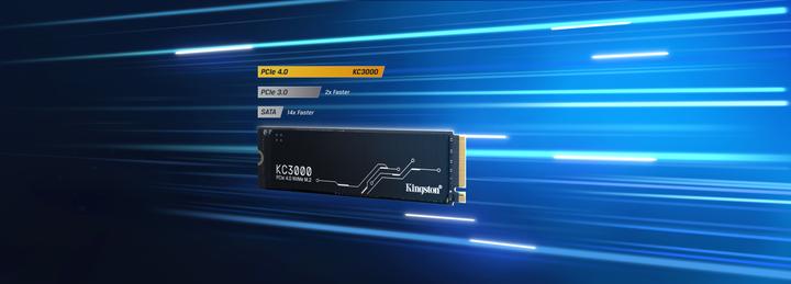 Produktbild Kingston KC3000 (2048 GB, M.2 2280)