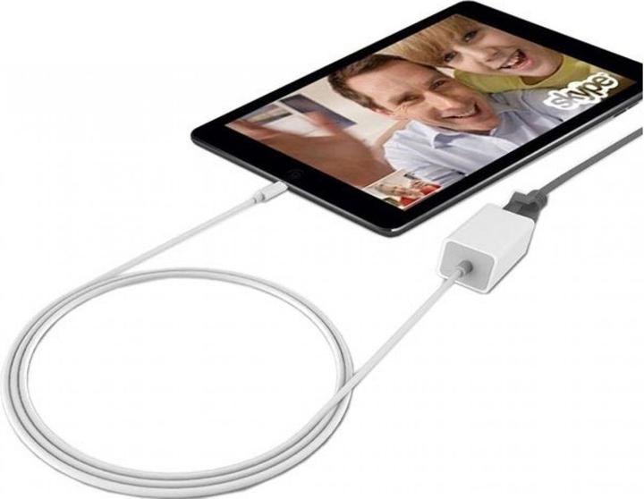 Produktbild PowerGuard Netzwerkkabel Adapter (Lightning, RJ45)