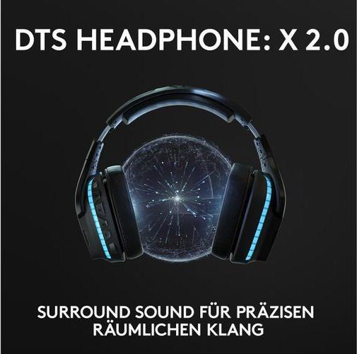 Actual product image Logitech G G935 Wireless 7.1 Surround Sound LIGHTSYNC for Gaming - 2.4 GHz - EMEA (Wireless)
