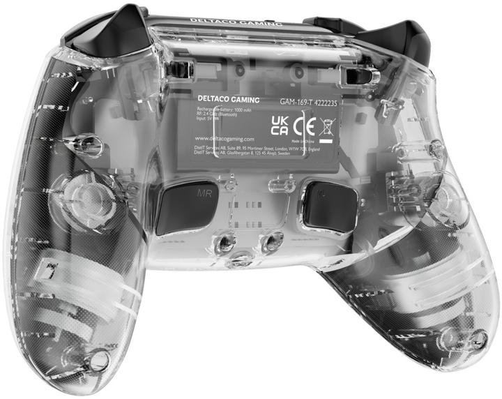 Actual product image Deltaco Gaming PS4 wireless controller (PS4 Pro, PS4, Android, iOS, Switch, PC, Switch OLED)