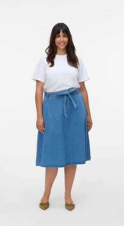 Produktbild Vero Moda VMJOLENE Hohe Taille Midirock Jeansrock (44)