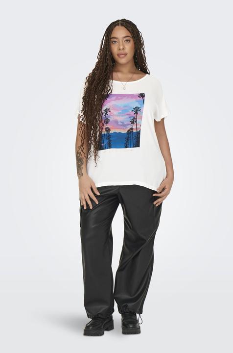 Produktbild Only Normal geschnitten Rundhals T-Shirt T-shirt (L)