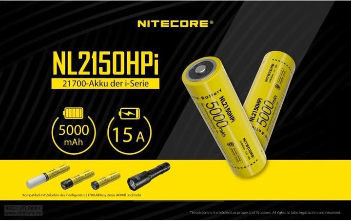 Actual product image Nitecore NL2150HPi
