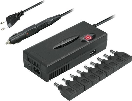 Immagine prodotto Advance Chargeur Universel PC Portable 110w (90w Nominale) 9 Embouts Secteur + Allume Cigare (110 W)