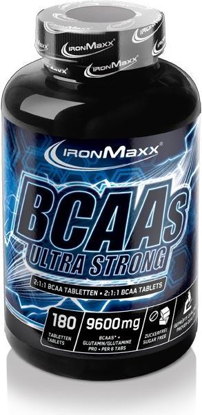 IronMaxx BCAAs Ultra Strong 2:1:1 (180 Tabs) (180 Stück, Tabletten)