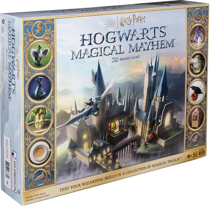 Actual product image Komelon SPINMASTER GAMES board game Harry Potter Mischief Managed, 6065076