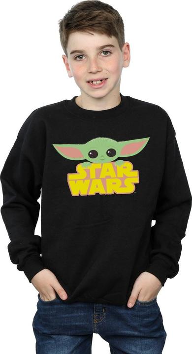 Image du produit Star Wars - Sweat THE MANDALORIAN THE CHILD AND LOGO - Garçon (140, 146)