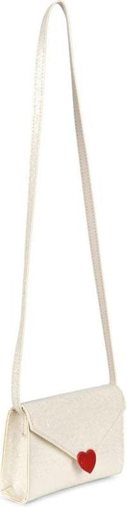 Konges Slojd Love Letter Tasche Cream Glitter