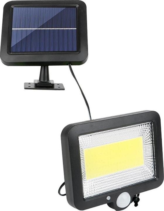 Image du produit Forever Light SUNARI Lampe solaire LED FLS-06 COB PIR 8W 600lm 6000K 1800mAh Li-Ion (600 lm, IP65)