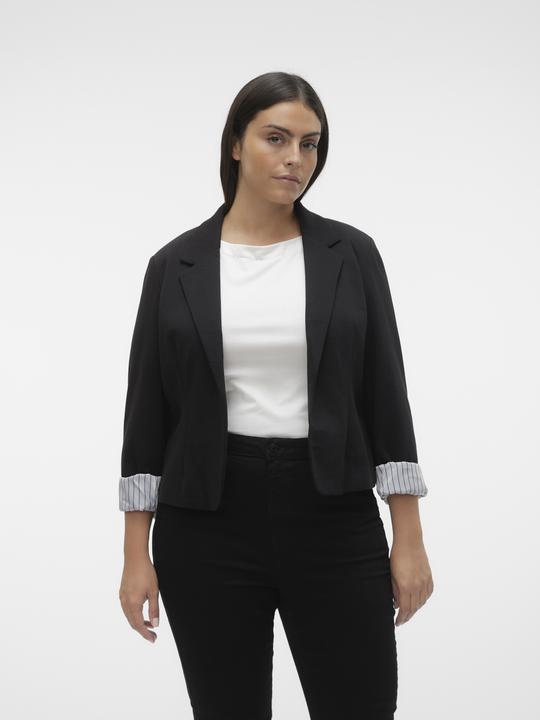 Actual product image Vero Moda Slim fit lapel collar Curve blazer Blazer (52)