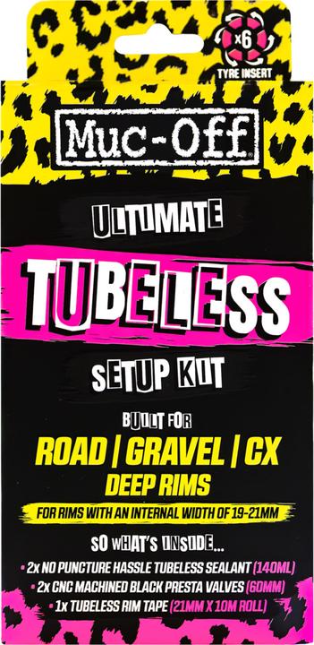 Actual product image Muc-Off Ultimate Tubeless Kit - Road 60mm