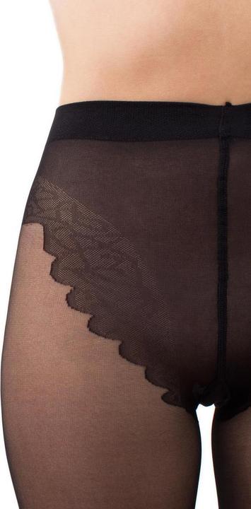 Actual product image Giulia Chic 20 bikini seamed tights, colour black, size 40-42 (20 DEN, 40 - 42)