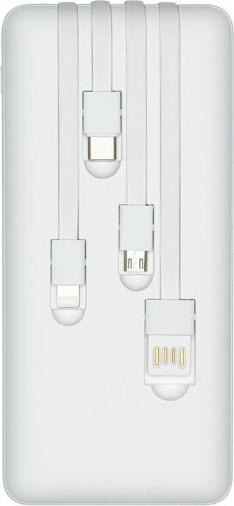 Immagine prodotto Rivacase VA2220 banca di energia ai polimeri di litio (LiPo) bianco (20000 mAh, 10 W, 74 Wh)