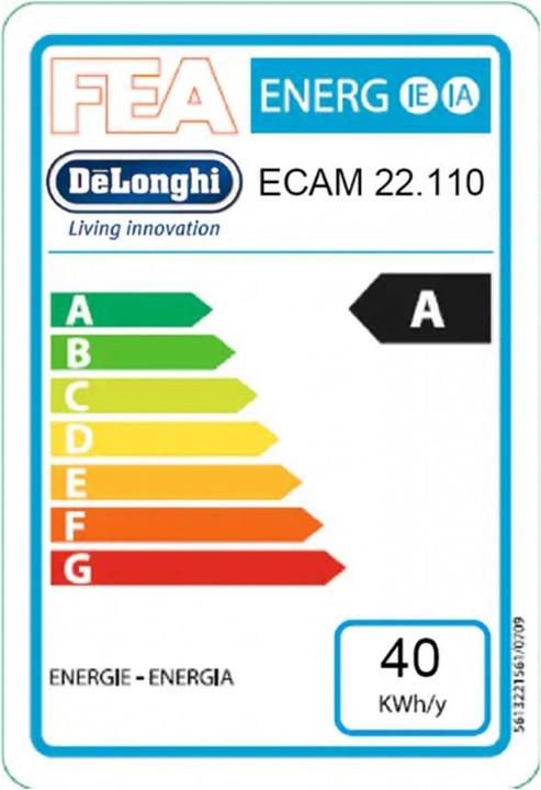Energie-Label De'Longhi Magnifica S