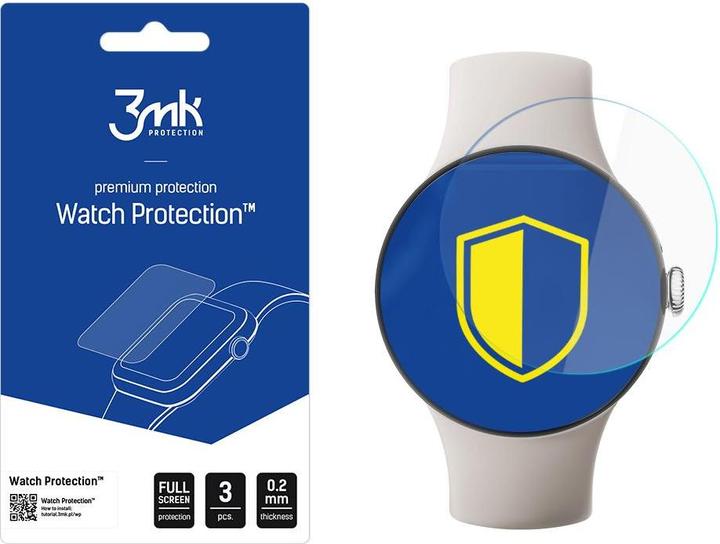 Energy Label 3MK Folia ARC Watch Google Pixel Watch 3 Folia Fullscreen