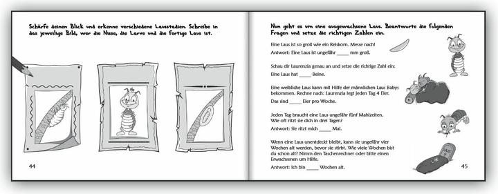 Actual product image Familie Laus zieht aus! Das fröhlich illustrierte Vorlese- und Mitmachbuch zum Thema Kopfläuse (German, Heike Georgi, Roswitha Schweizer, Sigrun Eder, 2022)