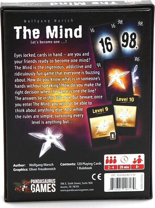 Immagine prodotto Brain Games gioco di carte La Mente, 90712 (Russo, Estone, Lettone, Lituano)