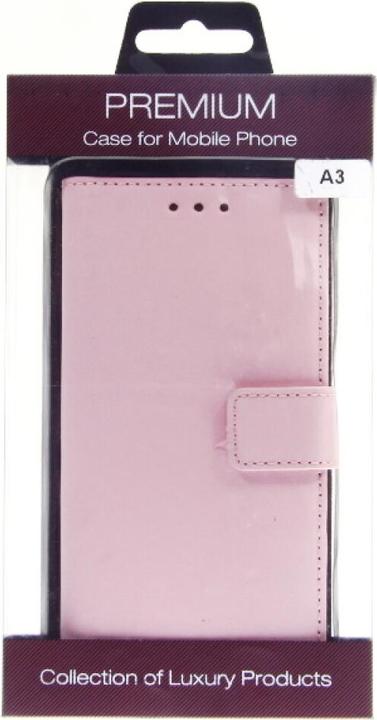 Produktbild OEM Slim Leather Book Case for A3 Galaxy A300 - pink 4250710560820 (Samsung Galaxy A3)