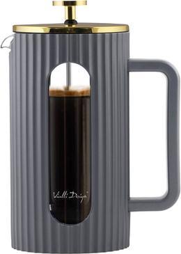 Actual product image Vialli Design Livio French Press grau/gold 1l (1 l)