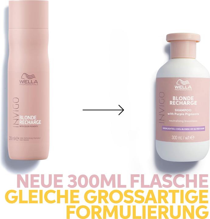 Produktbild Wella Invigo Blonde Recharge (300 ml, Silbershampoo)