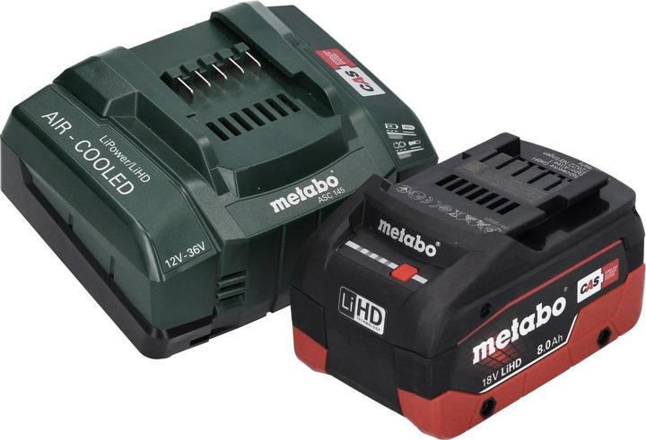 Actual product image Prebena VITAS 100-AKKU Compressor 18 V 5 l 8 bar CAS Brushless + 1x rechargeable battery 8.0 Ah + charger (8 bar, 5 l)