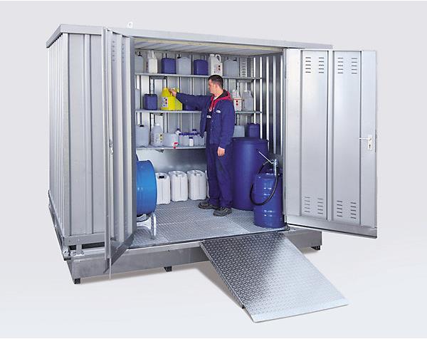 Actual product image kaiserkraft Hazardous material container for passive storage of flammable substances (300 l)