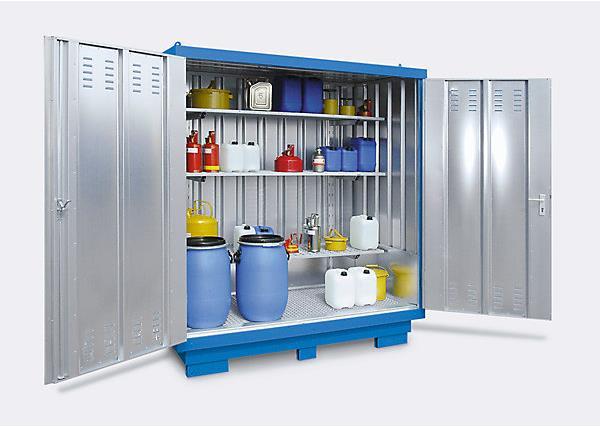 Actual product image kaiserkraft Hazardous material container for passive storage of flammable substances (300 l)