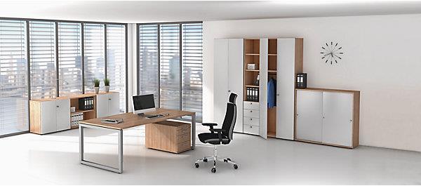 Produktbild Office Akktiv ANNY - Schreibtisch mit Gestell aus Vierkant-Stahlrohr