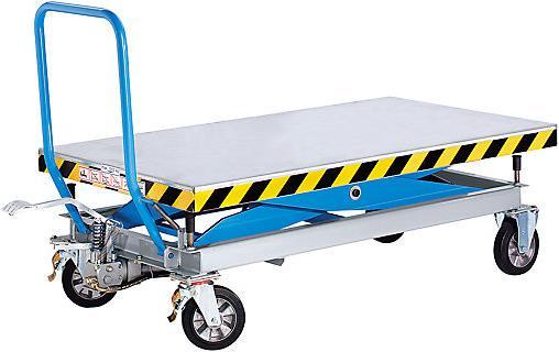 Actual product image eurokraft pro Scissor lift table truck (1000 kg)