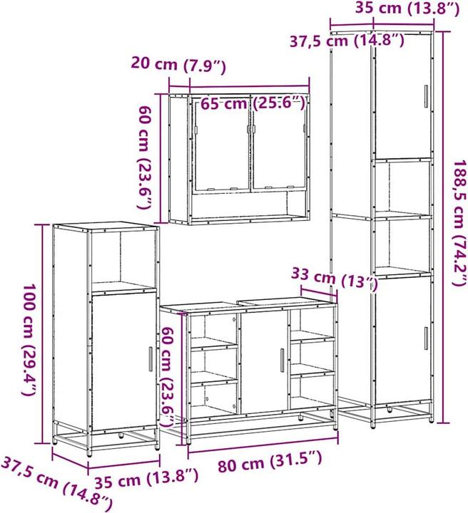 Actual product image VidaXL Riona