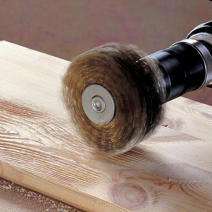 Image du produit wolfcraft Brosse à structurer le bois