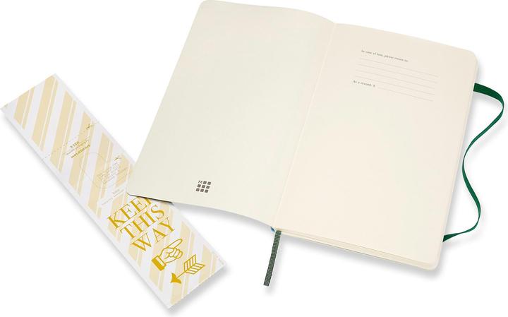 Actual product image Moleskine L/A5 - notebook (A5, Plain, Soft cover)