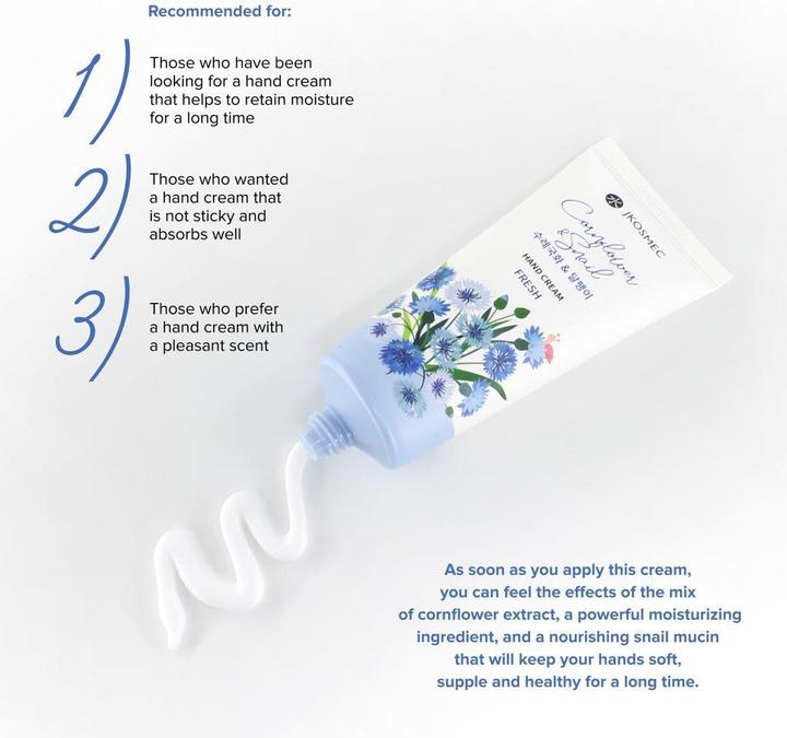 Produktbild JKosmec Cornflower and Snail (100 ml)