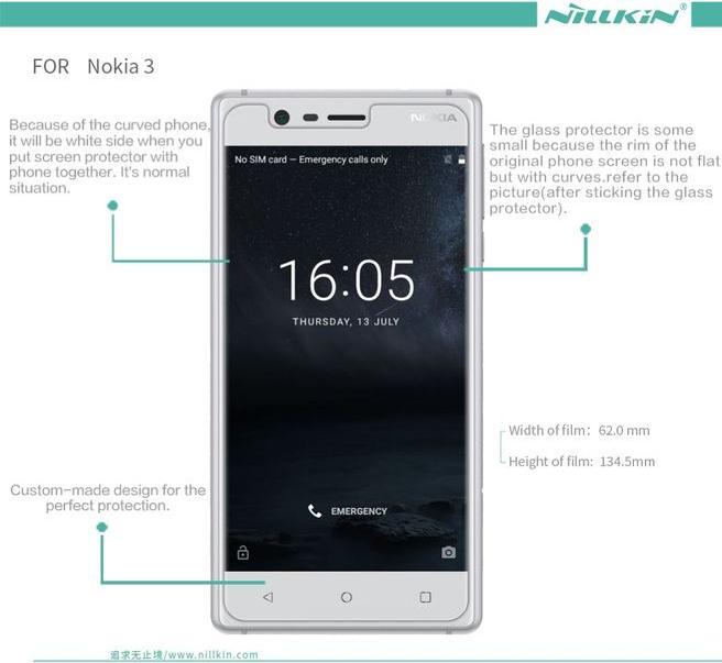 Image du produit Nillkin Série Super Clear (1 pièce(s), Nokia 3)