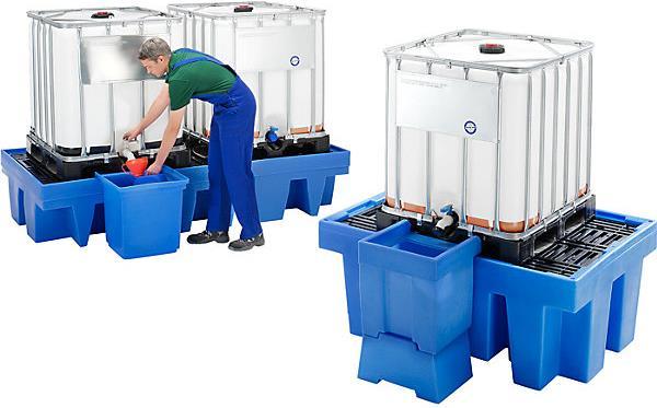Immagine prodotto kaiserkraft Vaschetta in PE per contenitori cisterna IBC/KTC (1000 l)