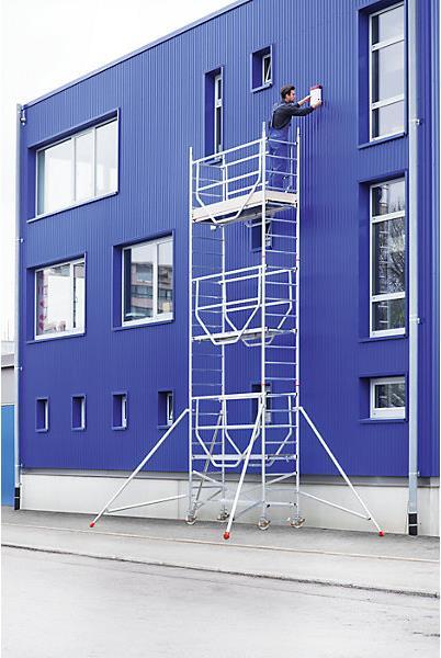 Actual product image kaiserkraft Safety mobile scaffold tower (Multi-purpose ladder, 208 cm)