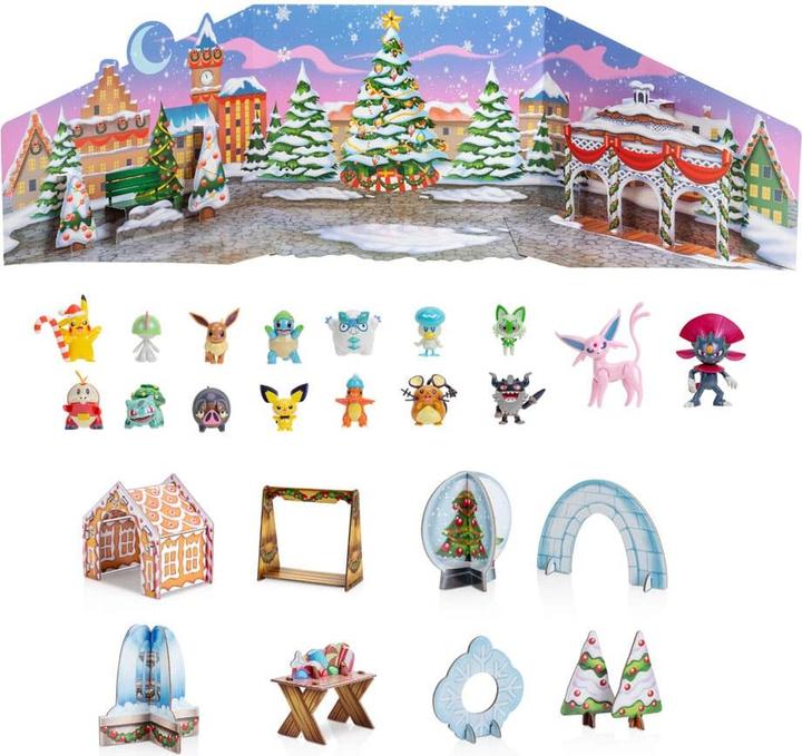 Image du produit Pokémon Calendrier de l'Avent 24