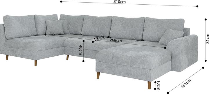 Actual product image Ropez Ariella (Sofa landscape)