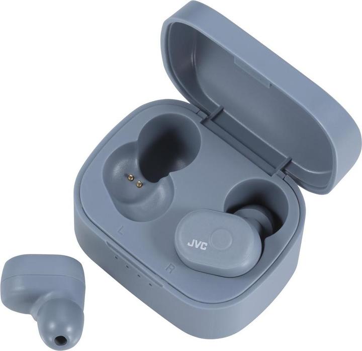 Actual product image JVC HA-A10T True Wireless IE Headphones dusty grey (ANC, 4 h, Wireless)