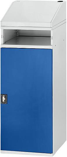 Light grey, Gentian blue