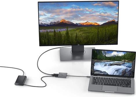Productafbeelding Dell USB-C naar (HDMI, DP, 18 cm)