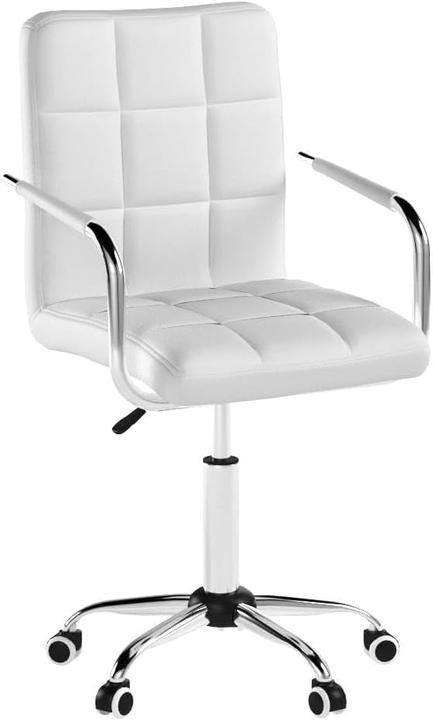 Actual product image Yaheetech Swivel Chair, White