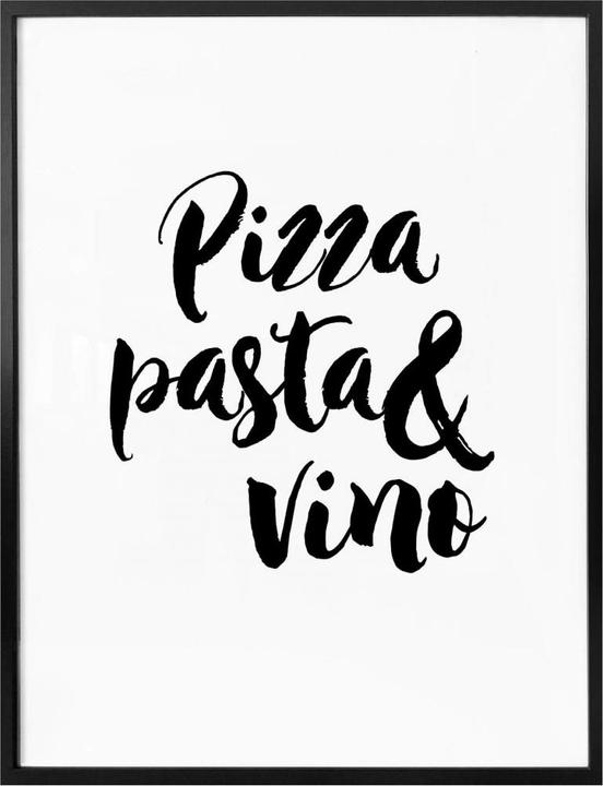 Produktbild Trenddeko Pizza Pasta Vino (60 x 80 cm)